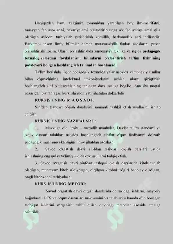 Savod o'rgatish tayyorlov davrida o'yinlardan foydalanish 3
