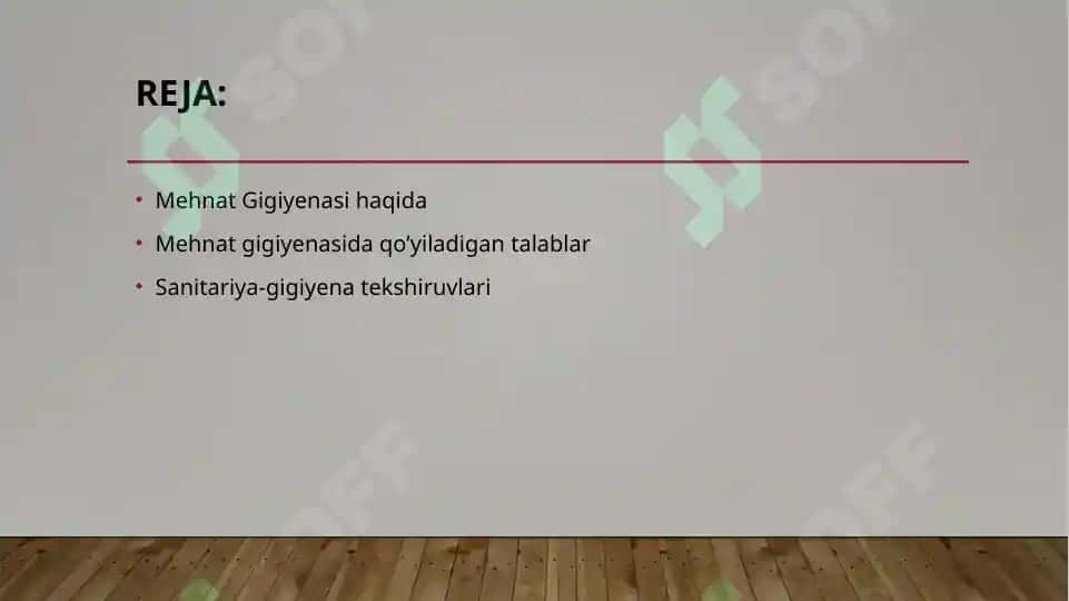 Mehnat Gigiyenasi 2