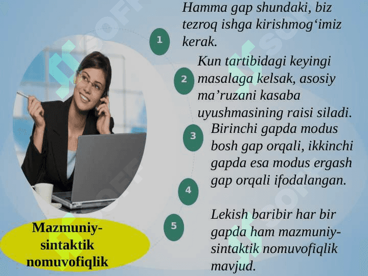 Qo'shma gapning substansional aspektda o'rganilishi 8