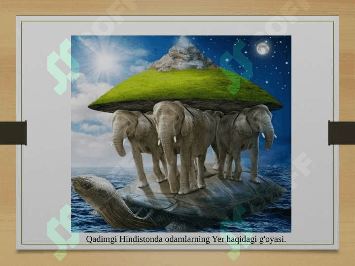 Geografiya fanining rivojlanish tarixi. 5