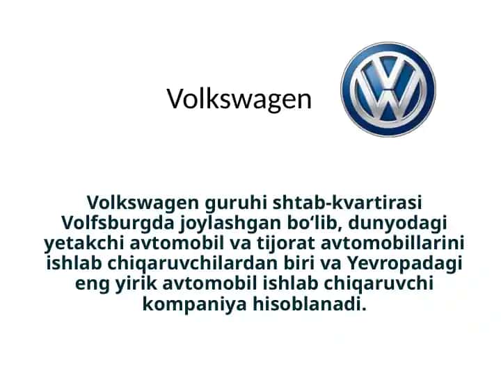 Volkswagen