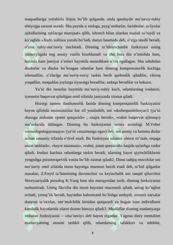Islom dinining shaxs shakklanishiga ta’siri 8