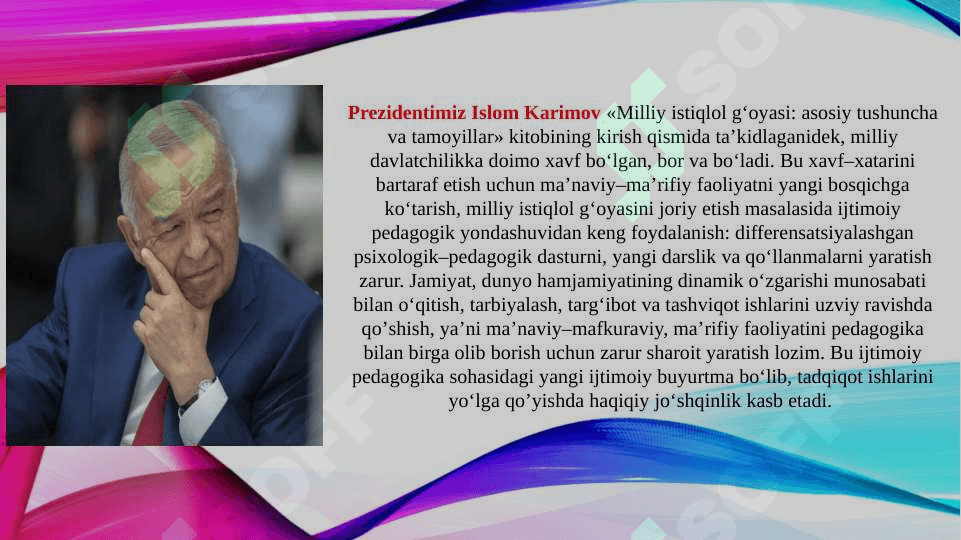 Ijtimoiy pedagogikaning nazariy asoslari 4