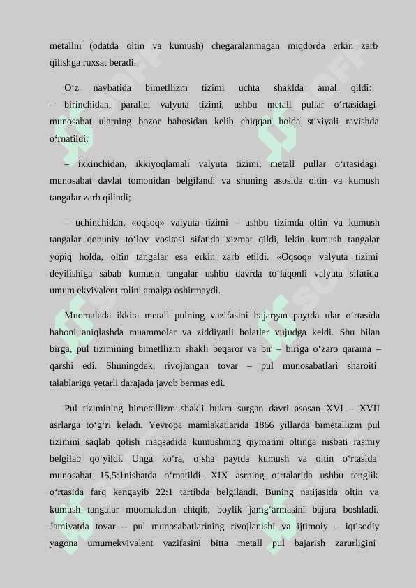 Õzbegiston Respublikasi pul tizimi va uning elementlari 5