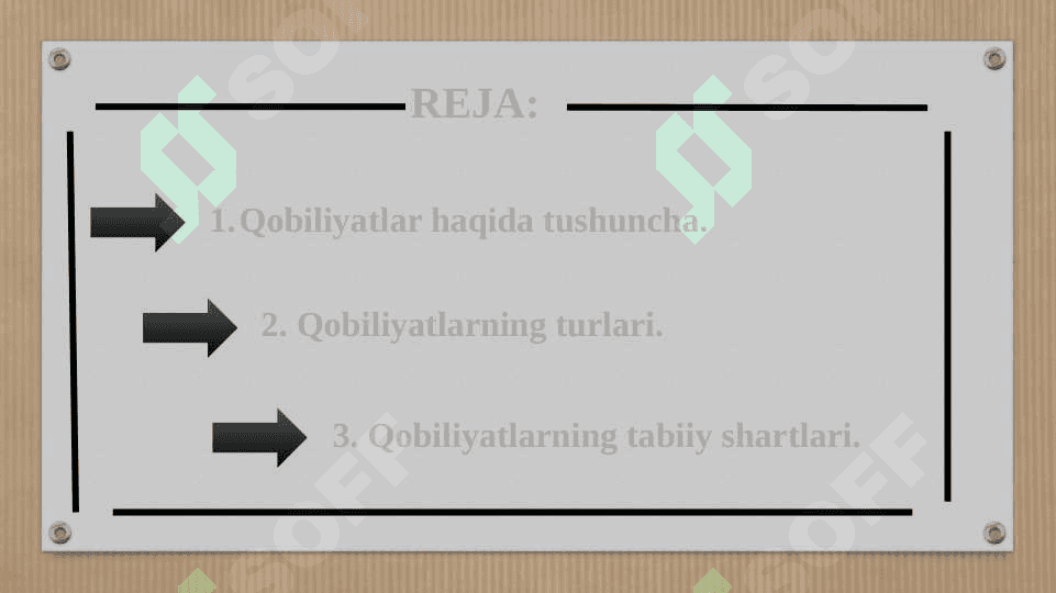 Qobiliyat va uning rivojlanishi 2