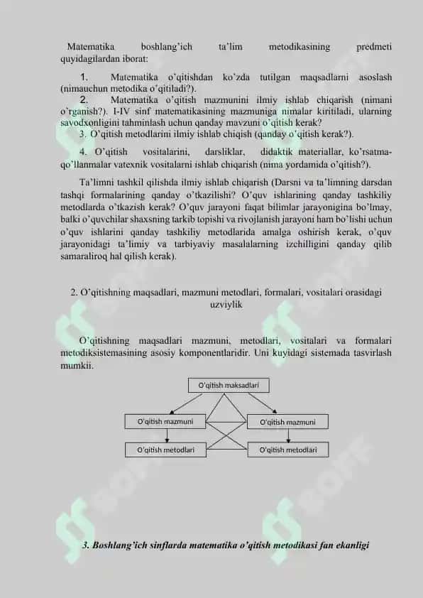 Boshlang’ich matematika o’qitish 2