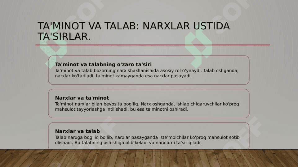 TALAB VA TAKLIF TAHLILI 8
