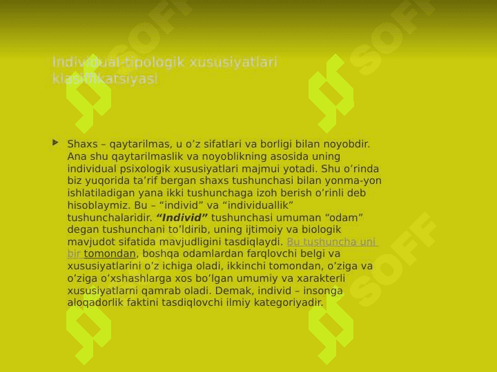 Shaxs rivojlanishining yosh va psixologik xususiyatlari 7