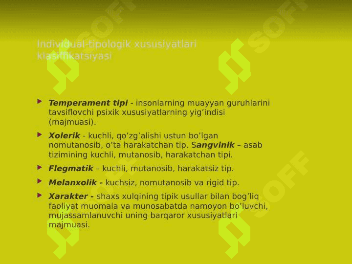 Shaxs rivojlanishining yosh va psixologik xususiyatlari 8