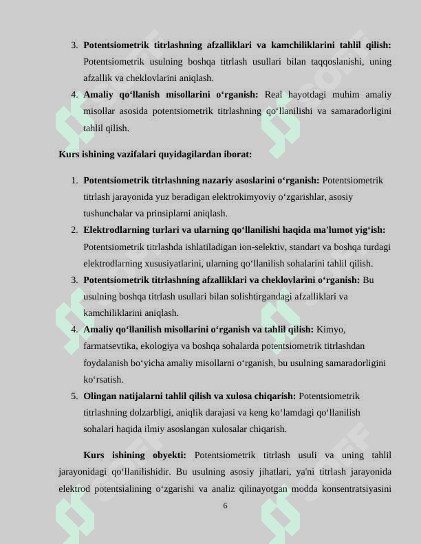 Potensometrik titrlash 6