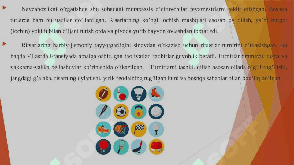 O'rta asrlarda osiyo, Amerika va afrika mamlakatlarida jismoniy tarbiya 8