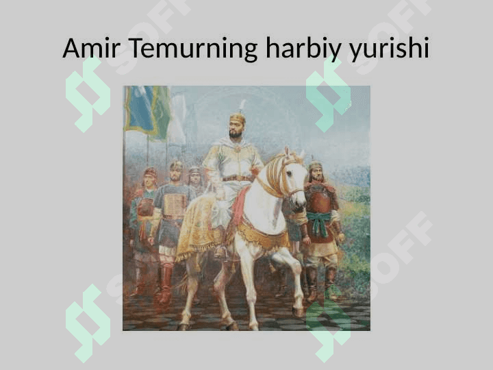 AMIR TEMUR VA TEMURIYLAR   DAVRIDAGI TANIQLI TABIBLAR VA ULARNING FAOLIYATI 3