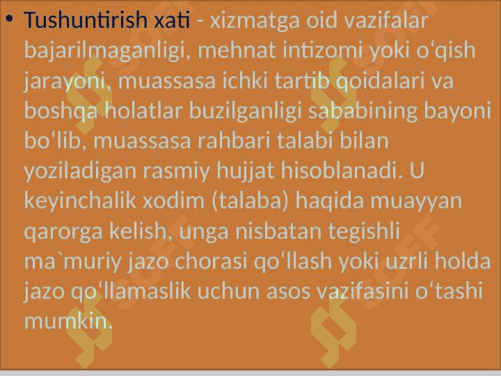 TUSHUNTIRISH XATI VA TILXAT 2