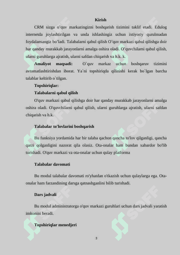 NTM uchun CRM boshqaruv tizimini ishlab chiqish 3