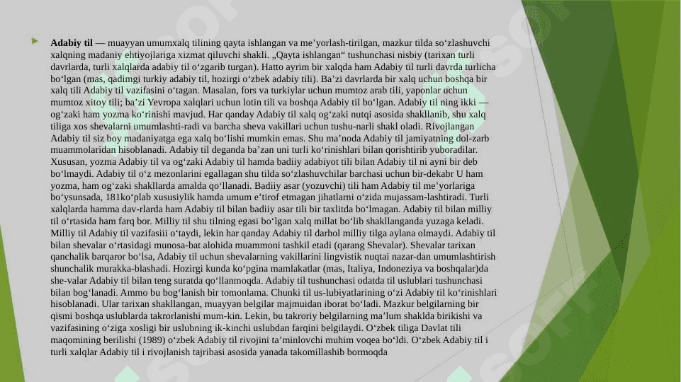 MILLIY VA ADABIY TIL HAQIDA TUSHUNCHA 2