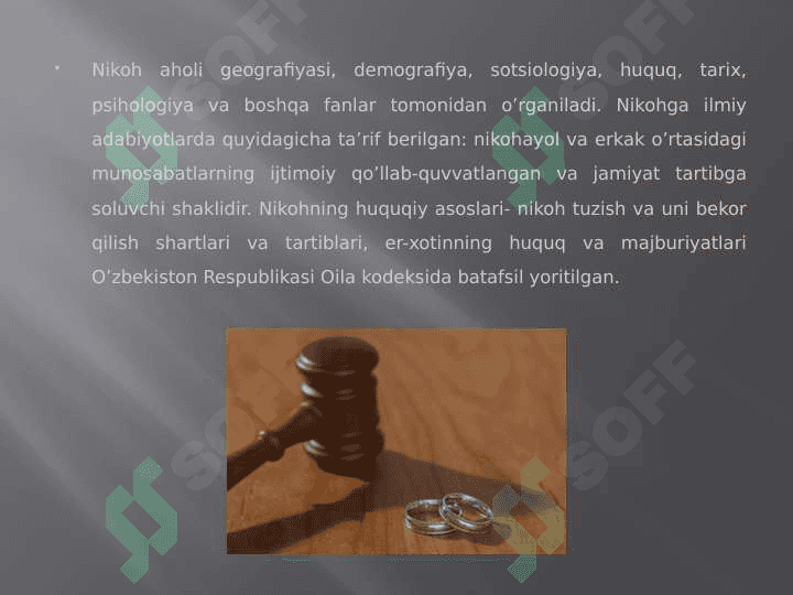 Nikoh va Ajralish 2