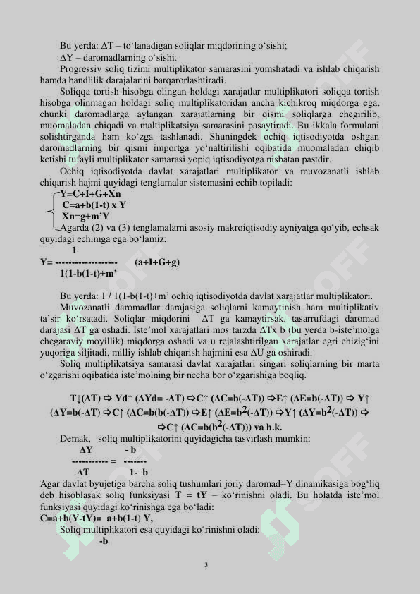 BUDJET- SOLIQ SIYOSATI 3