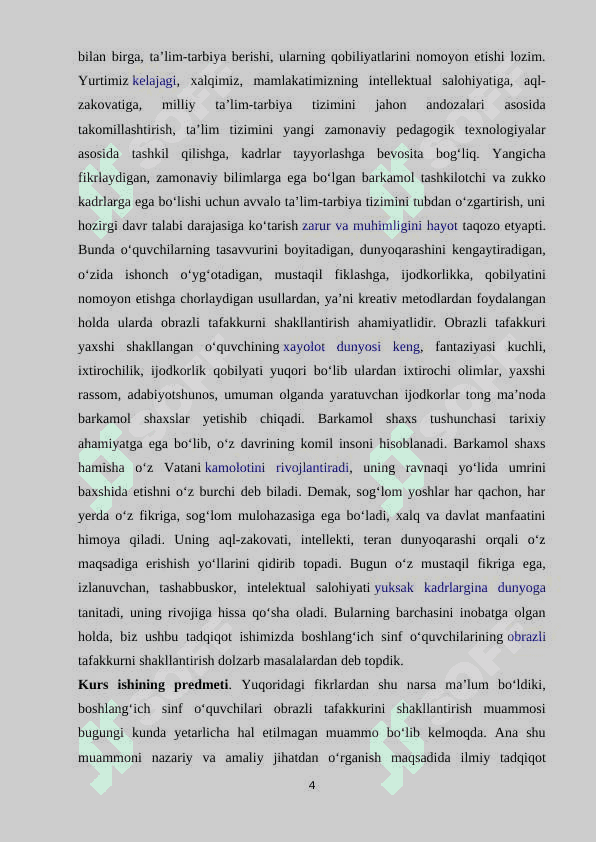 Tafakkur va Xayol 4