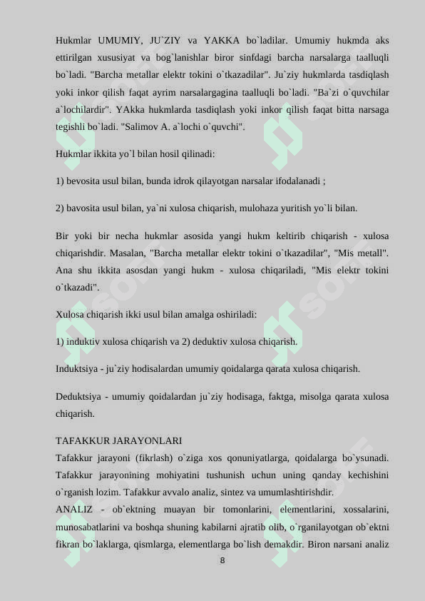 Tafakkur va Xayol 8