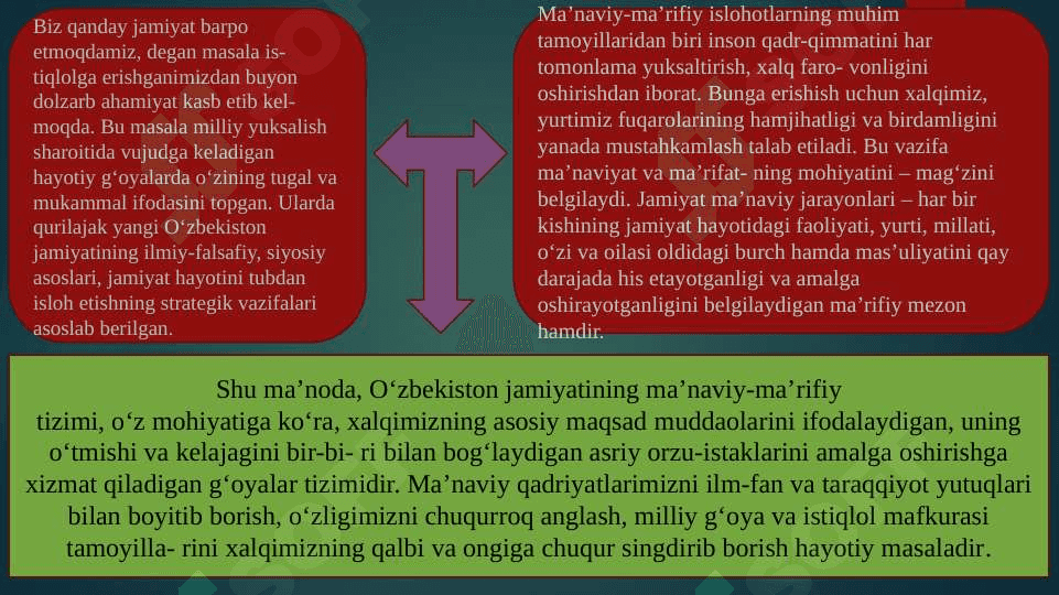 Ma'naviy-ma'rifiy ishlar tizimi 3