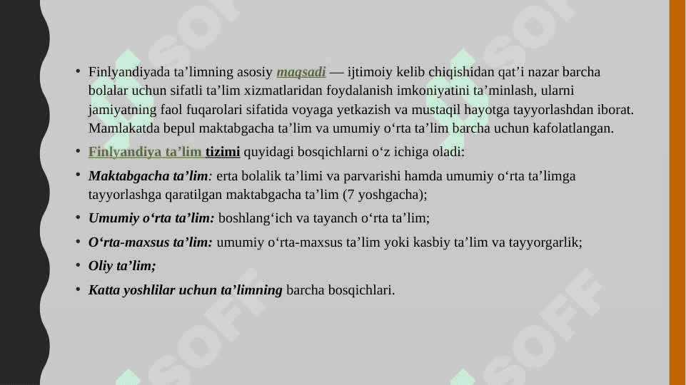 Finlandiyada ta'lim tizimi 3