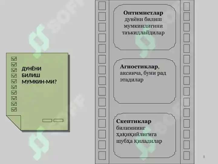 Bilishfalsafasi (Gnoseologiya) 8