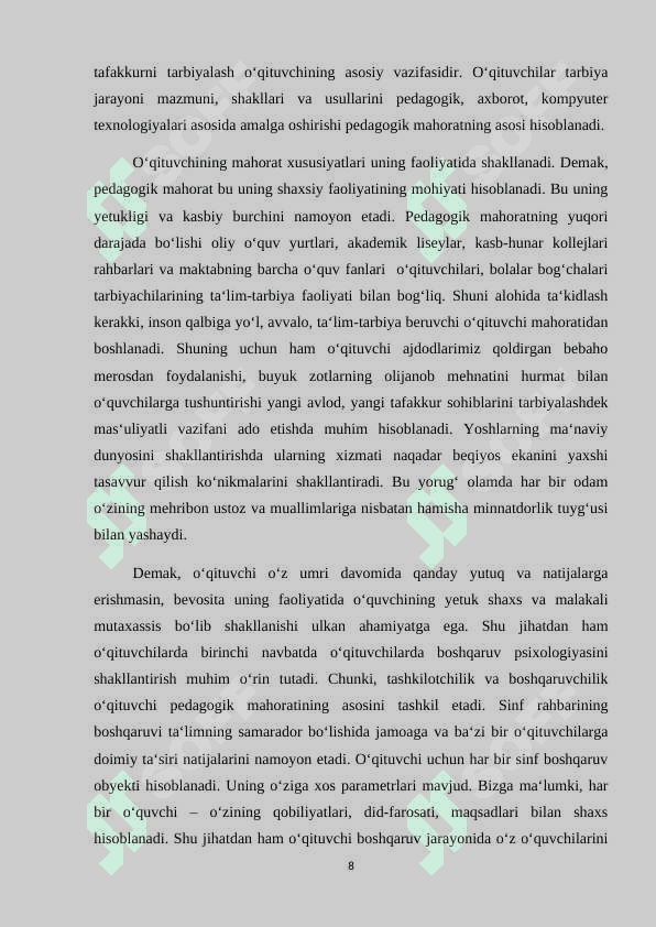 Ota-onalar majlisini tashkil etish metodikasi 8