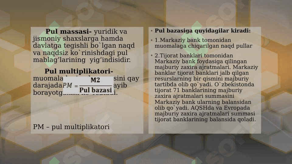 PUL MASSASI  VA PUL AGREGATLARI 4