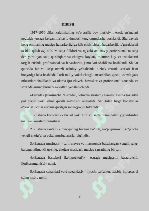 O'zbek estrada qo'shiqchilik asoschisi. 2