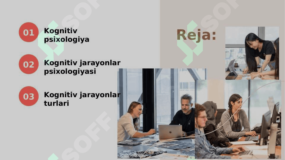Kognitiv jarayonlar psixologiyasi 2