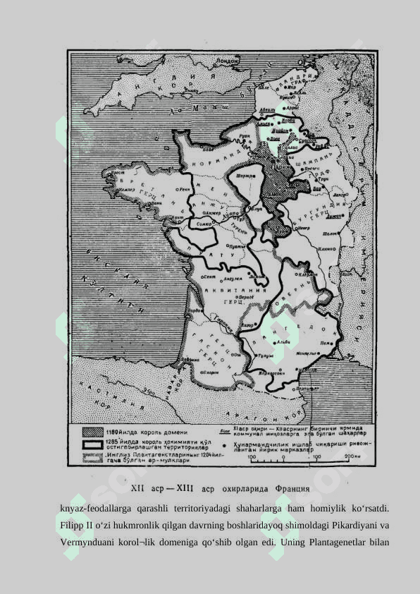 XI-XV  asrlarda Fransiya 8