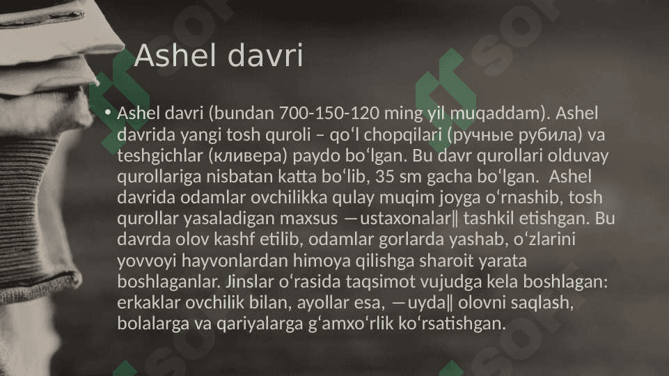 Tosh asri arxeologiyasi 7