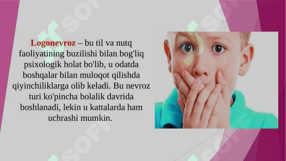 Logonevrozlarning kelib chiqish sabablari va asoratlari 3