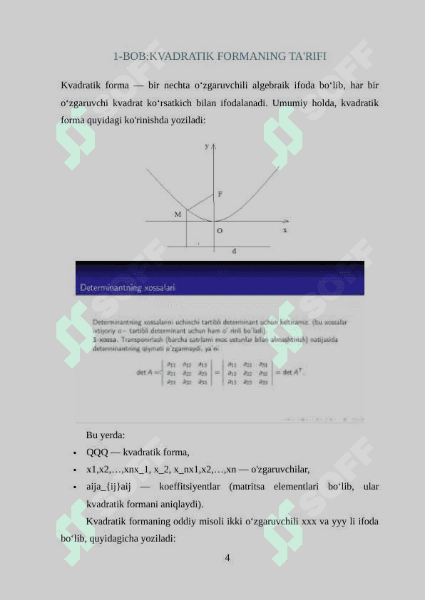 kvadratik formalar 4