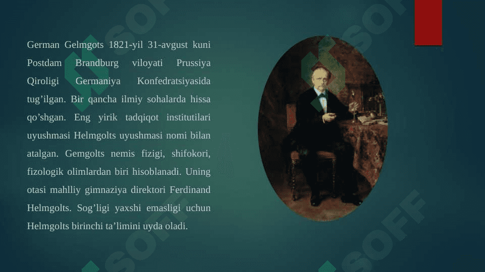 G.Gelmgolts-psixofiziologiyaning asoschisi sifatida 3