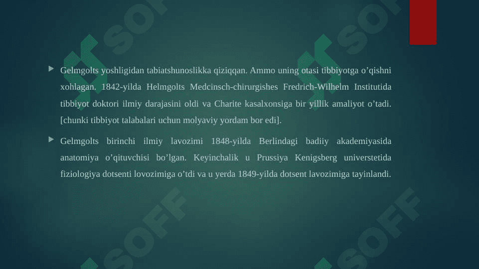 G.Gelmgolts-psixofiziologiyaning asoschisi sifatida 5