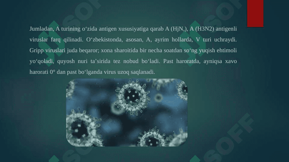 GATR- reaksiyasi yordamida gripp virusini Nyukassl virusidan farqlash 2