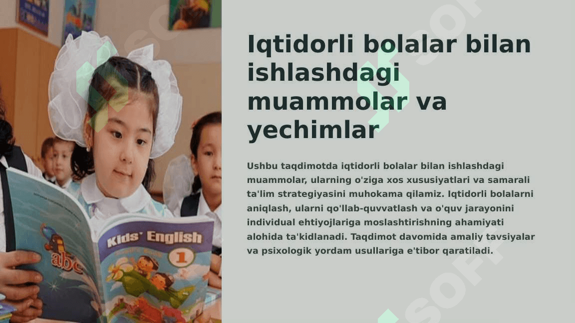 Iqtidorli bolalar bilan ishlashdagi  muammolar 3