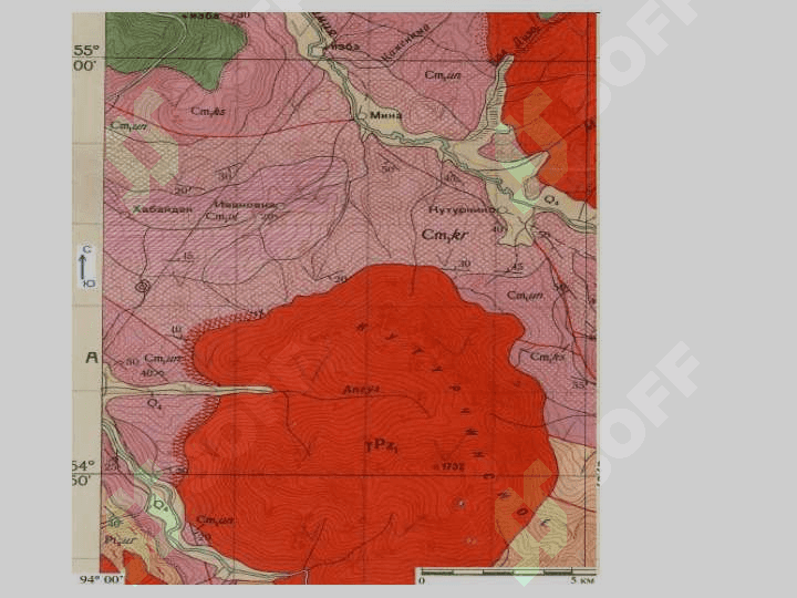Geologiyalıq kartalar hám shartli belgiler 8