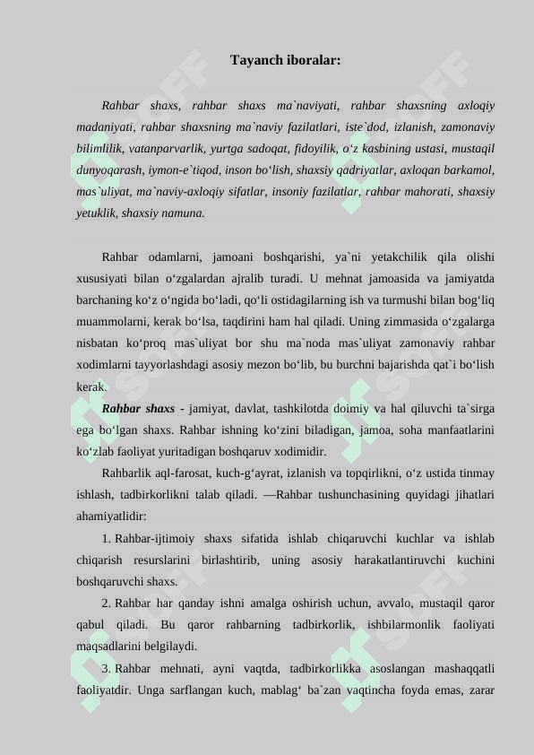 Davlat xizmatchisi va boshqaruv madaniyati 2
