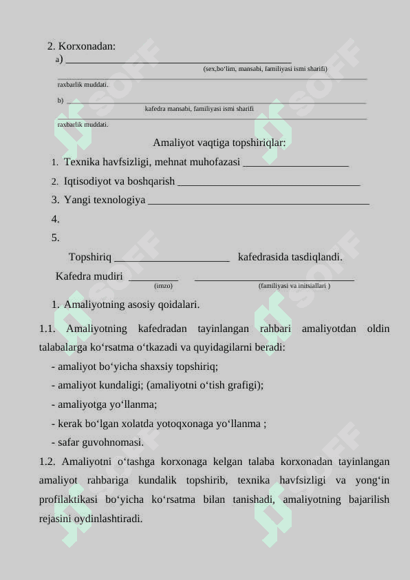 Amaliyot kundalik 2