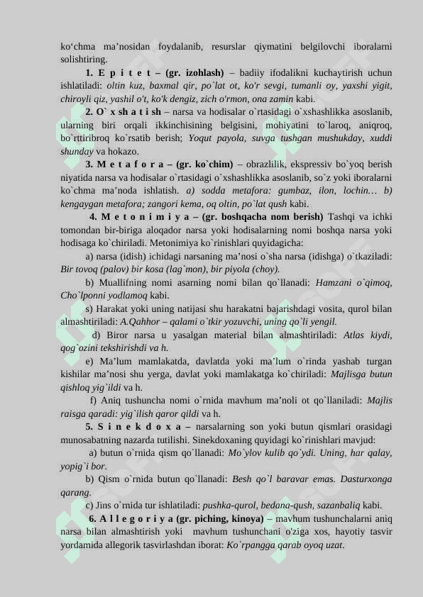 TILNING TASVIRIY VOSITALARI VA NUTQ MADANIYATI USLUBIY FIGURALAR 3
