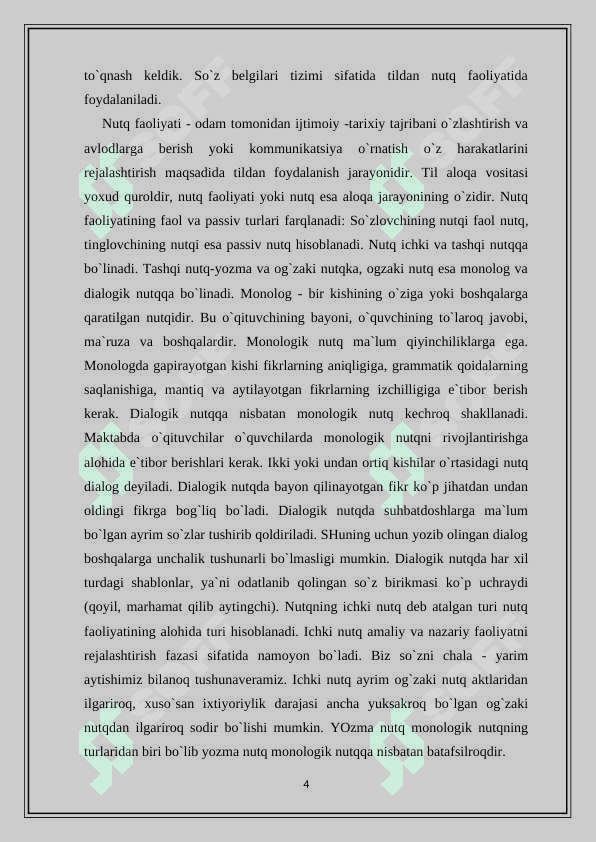 Pedagogik faoliyatda muloqot 4