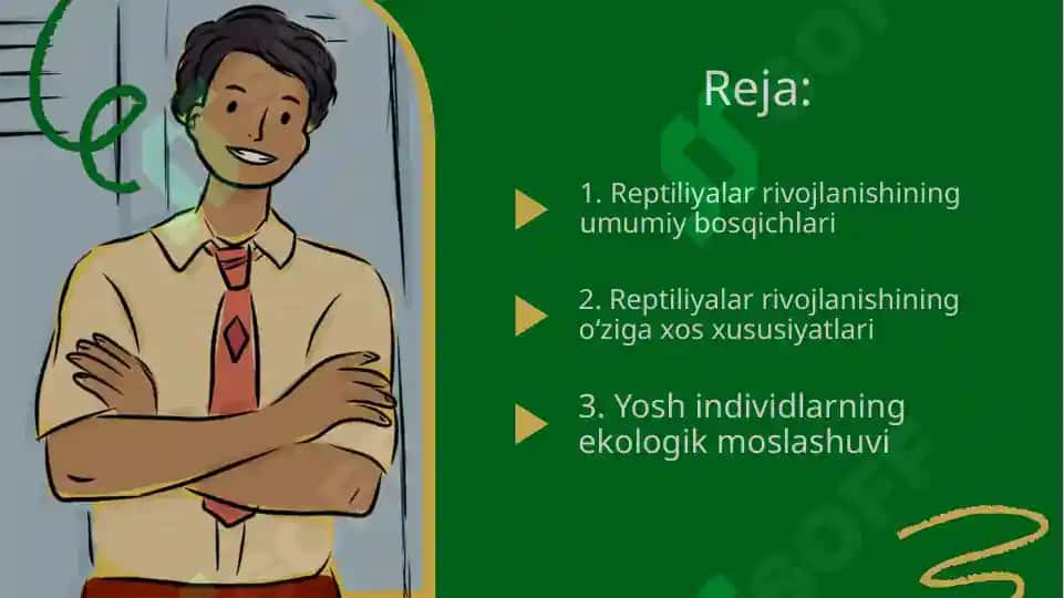 Reptiliyalarning individual rivojlanish xususiyatlari 2