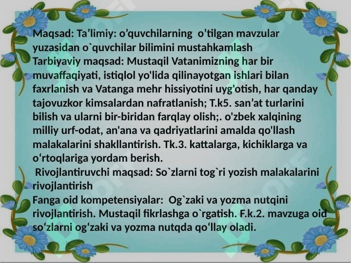 Fe’l yasovchi qo’shimchalar 2
