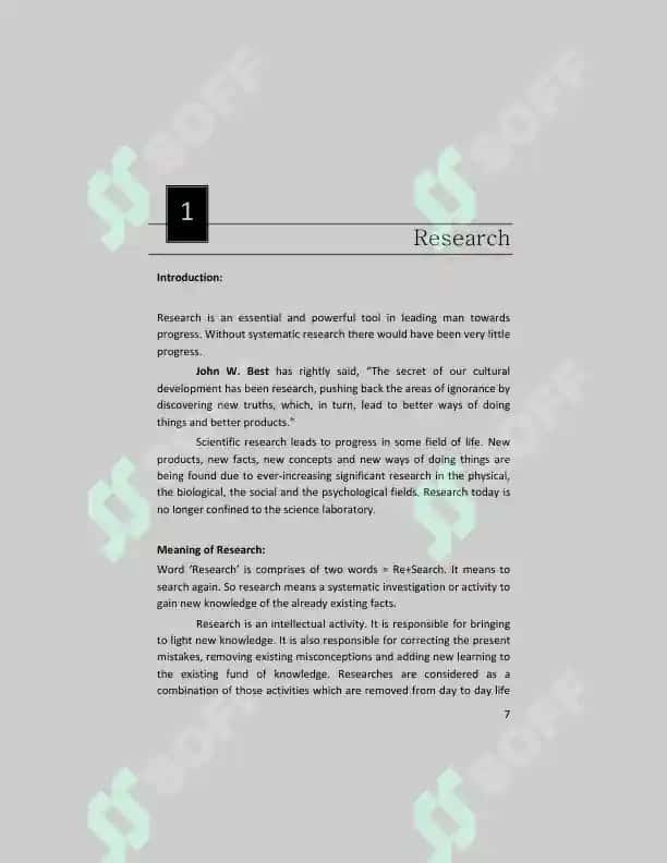 Research Methodology: Tools and Techniques 7
