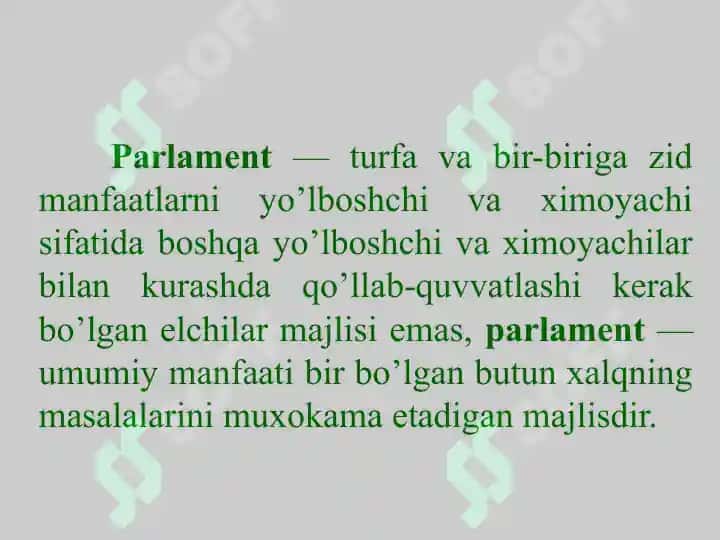 O’zbekistonda ikki palatali parlamentning tashkili va faoliyati 5
