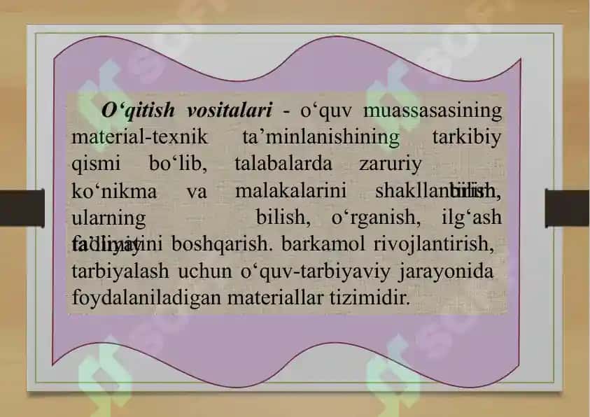 Zamonaviy O'quv Texnologiyalari va O'quv Qurollari 3