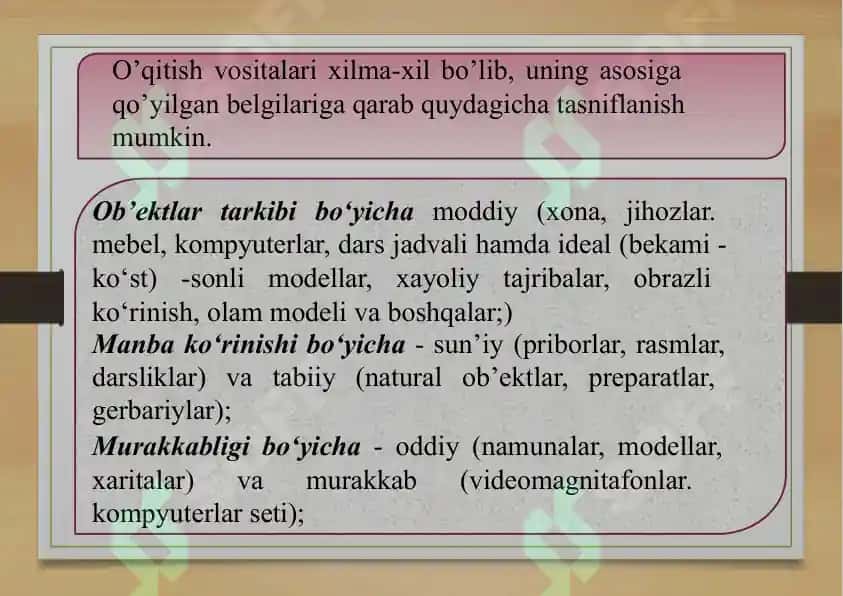 Zamonaviy O'quv Texnologiyalari va O'quv Qurollari 4