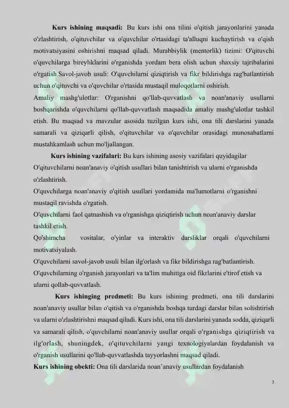 Boshlang‘ich sinf ona tili darsliklarni tahlil etish 3